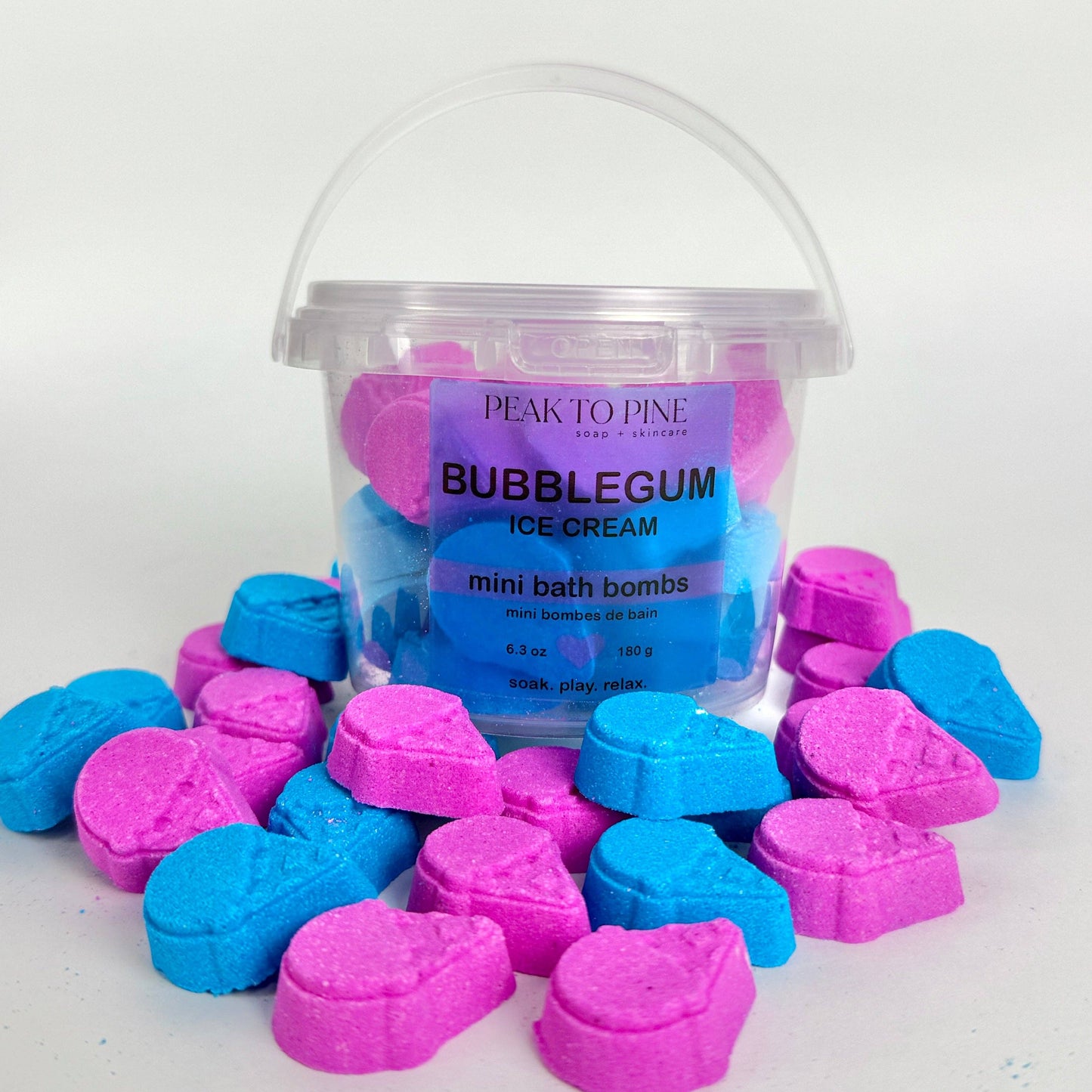 Bubblegum Ice Cream - Mini Bath Bombs