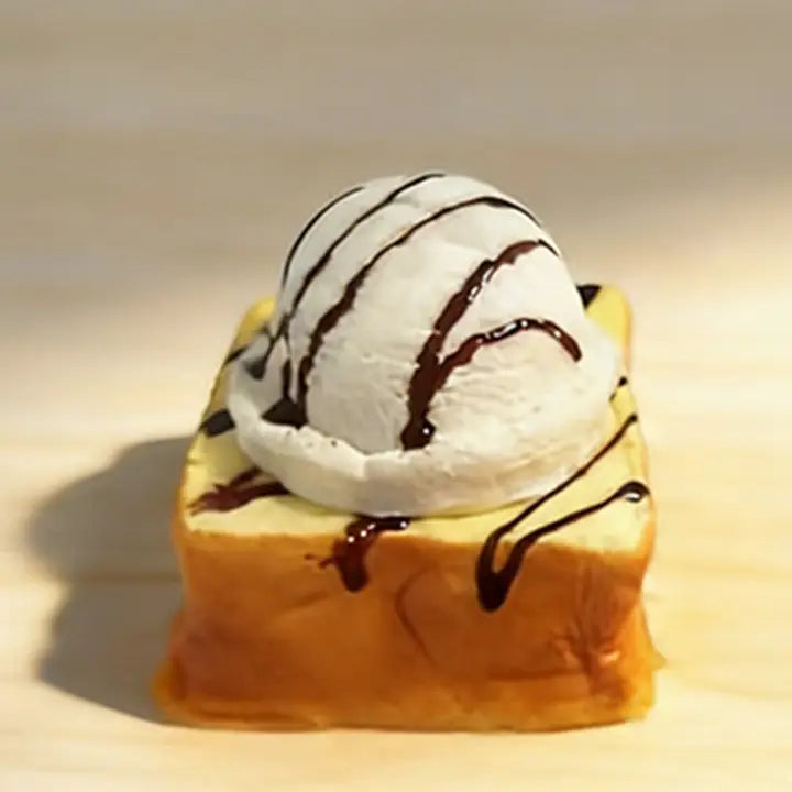Ice Cream Bread Squeeze Toy