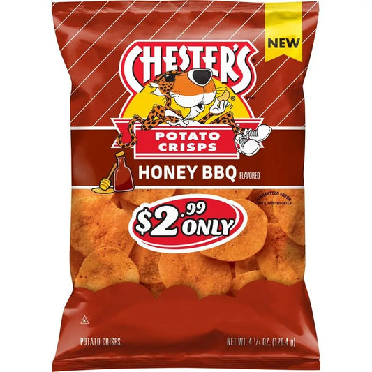 Chester's Honey BBQ Potato Crisps