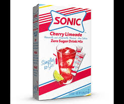 Sonic Cherry Limeade Zero Sugar Singles To Go