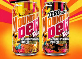 Mountain Dew Trolli Mango Pineapple Punch