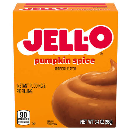 Jell-O Pumpkin Spice Instant Pudding