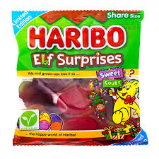Haribo Elf Surprise Sweet & Sour Candy (UK)