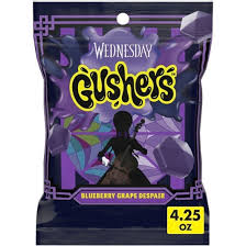 Gushers Wednesday Addams Peg Bag