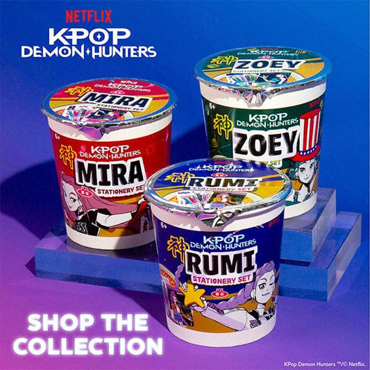 KPOP Demon Hunter - Ramen Tub Stationary Set (Ricochet)