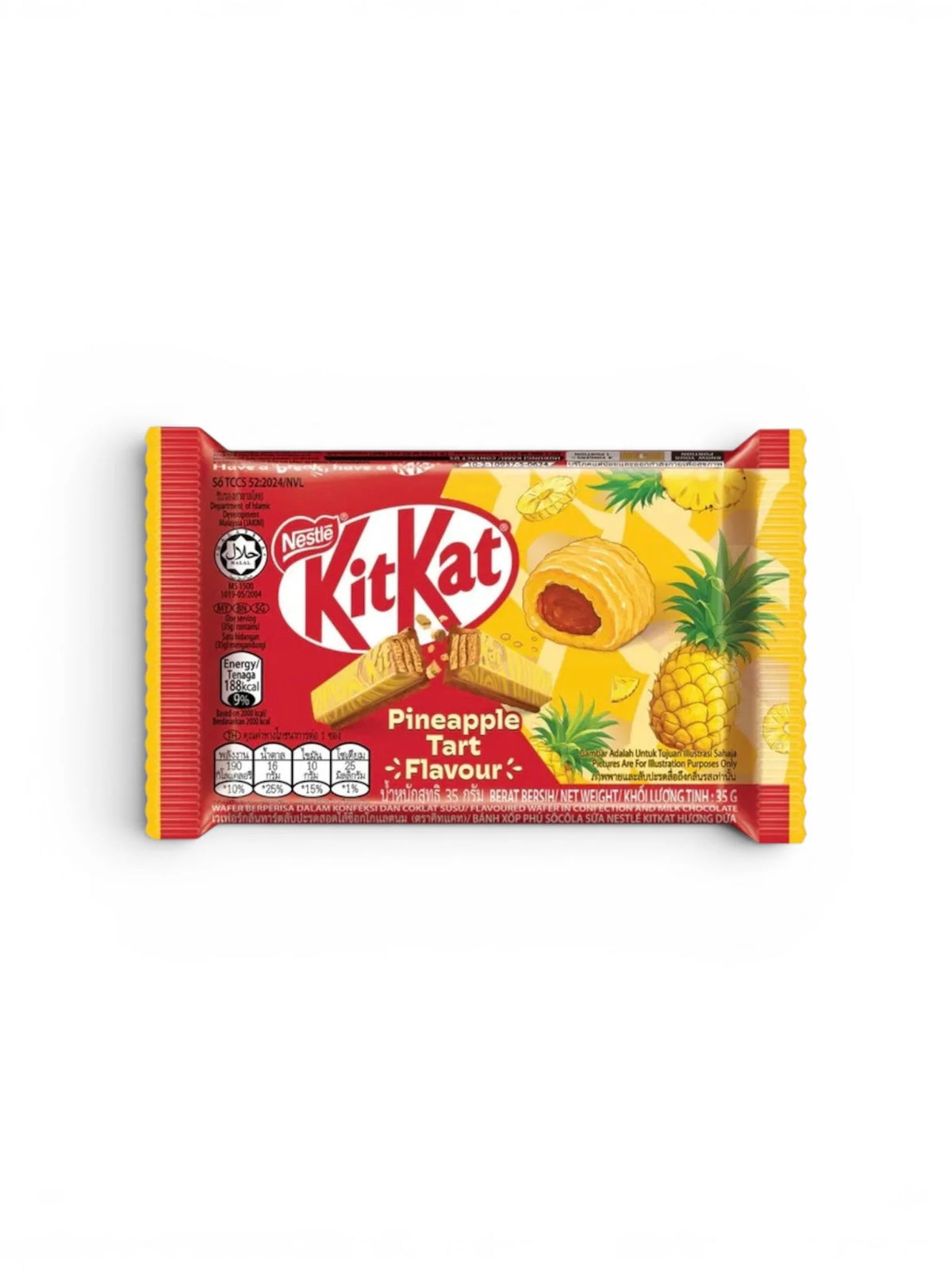 KitKat Pineapple Tart (Brazil)