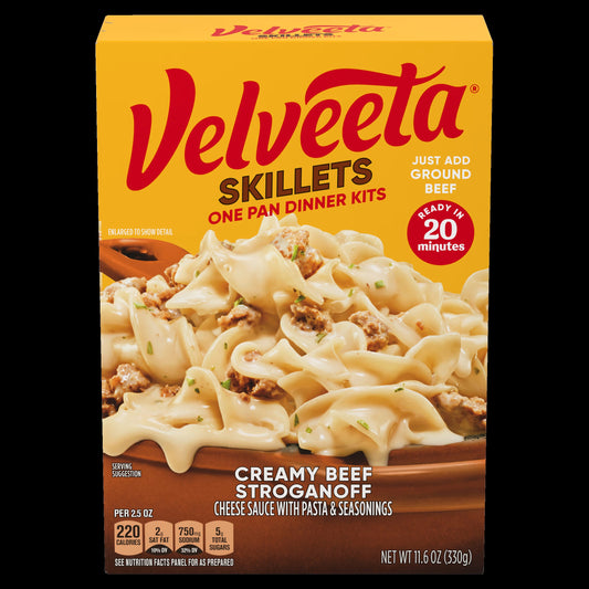 Velveeta Skillets - Creamy Beef Stroganoff