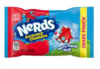 Nerds Gummy Clusters Berry Punch Rush