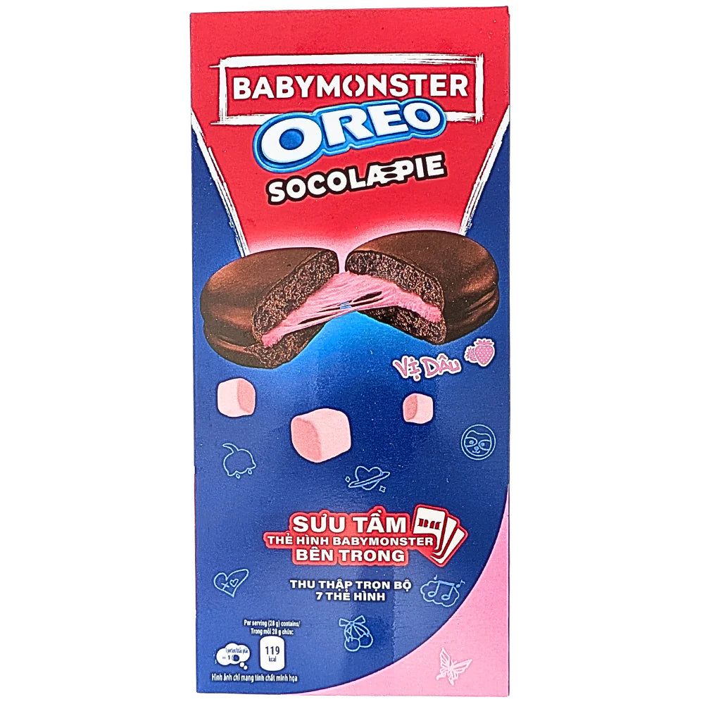 Oreo Baby Monster Socola-Pie Strawberry (Vietnam)