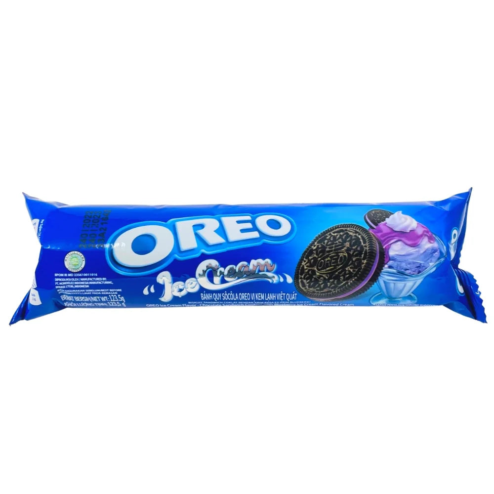Oreo Blueberry Ice Cream (Indonesia)