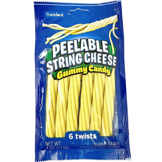 Peelable String Cheese Gummy Candy