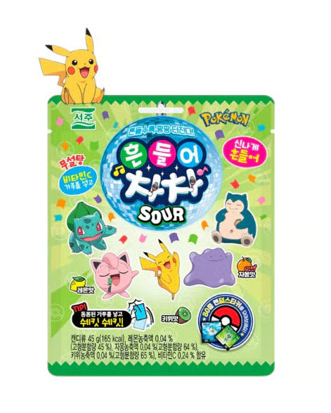 Pokemon - Chacha Sour jelly 45g