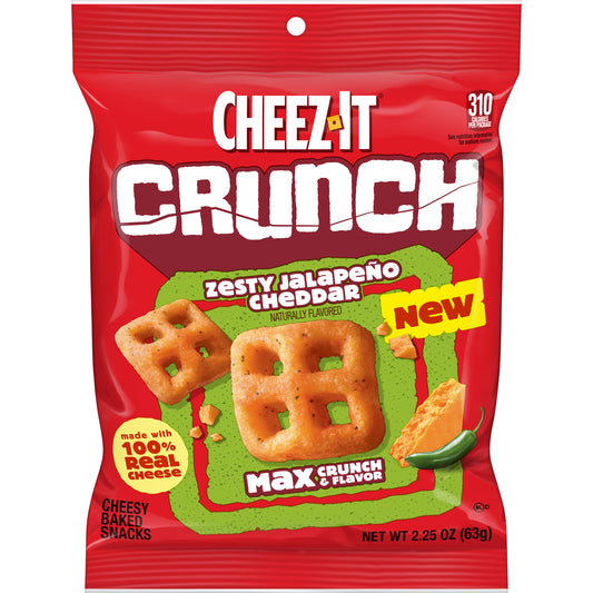 Cheez-It Crunch Zesty Jalapeno Cheddar