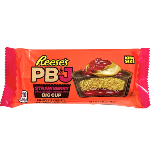 Reese's PB&J Strawberry Big Cup King Size