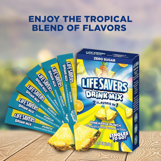 Lifesavers Drink Mix - Pineapple Punch