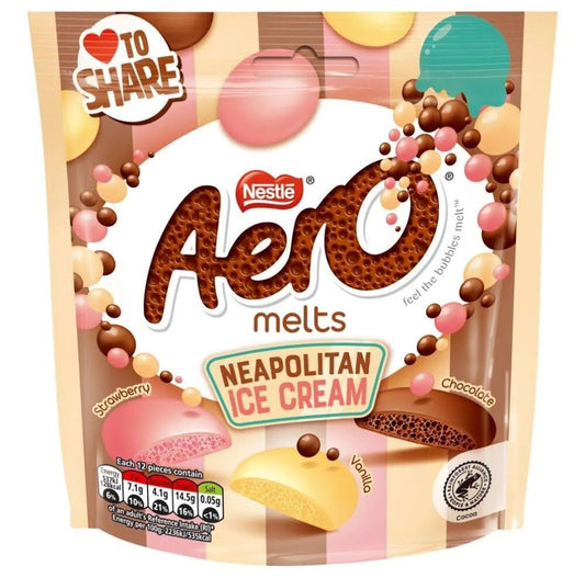 Aero Melts Neapolitan