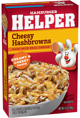 Hamburger Helper Cheesy Hash browns