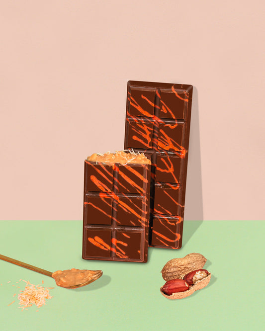 Palm Bites Peanut Butter Dubai Chocolate Bar