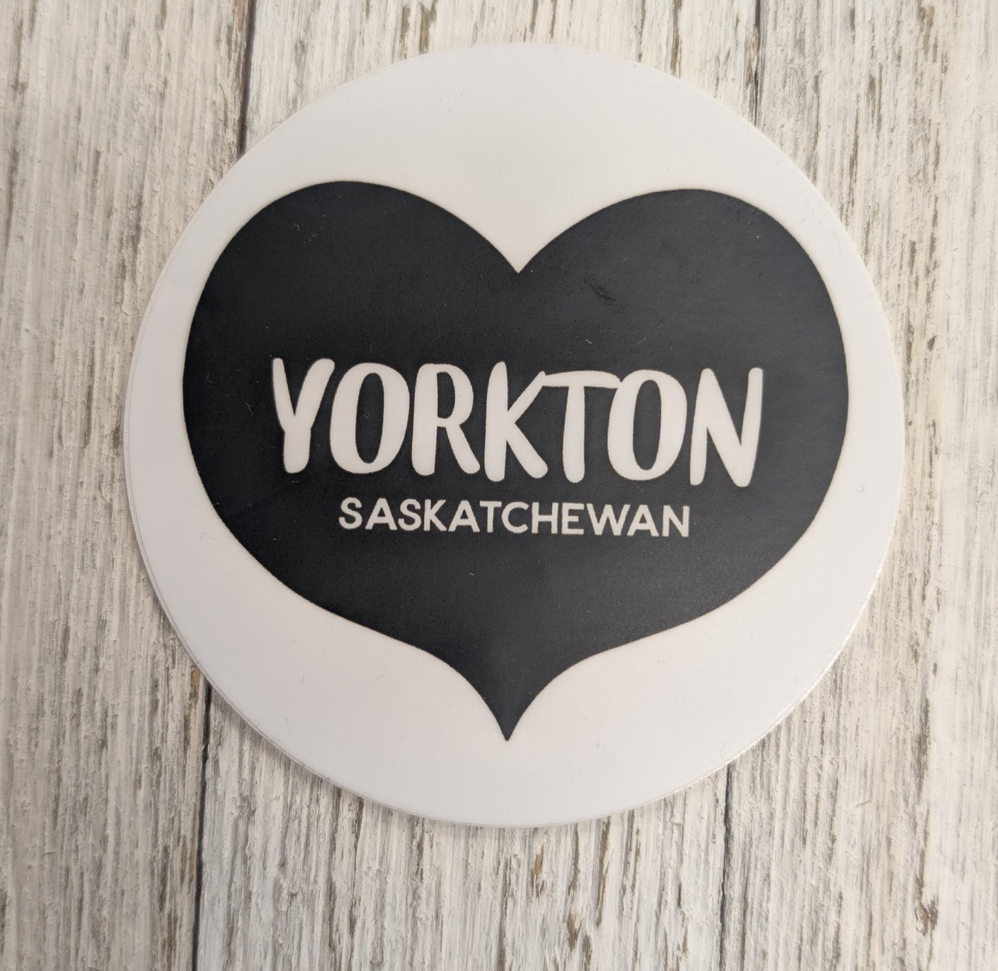 Yorkton Heart Sticker