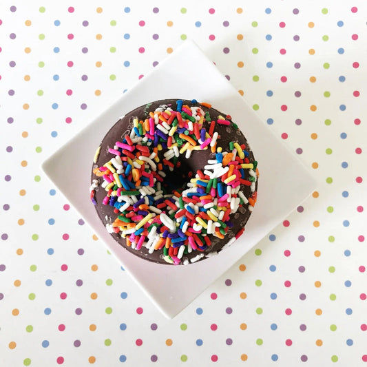 Chocolate Strawberry Bath Donut by Whipped up Wonderful