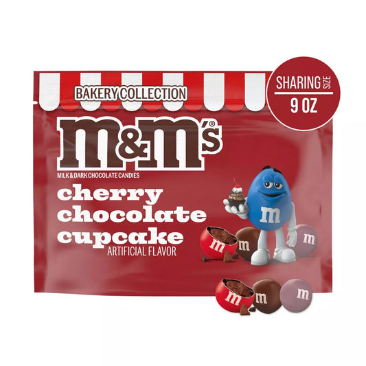 M&M's Cherry Chocolate Cupcake (Share Size)