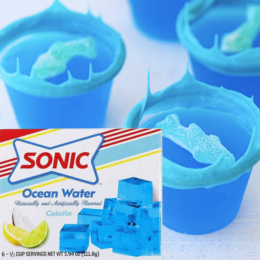 Sonic Ocean Water Gelatin Mix