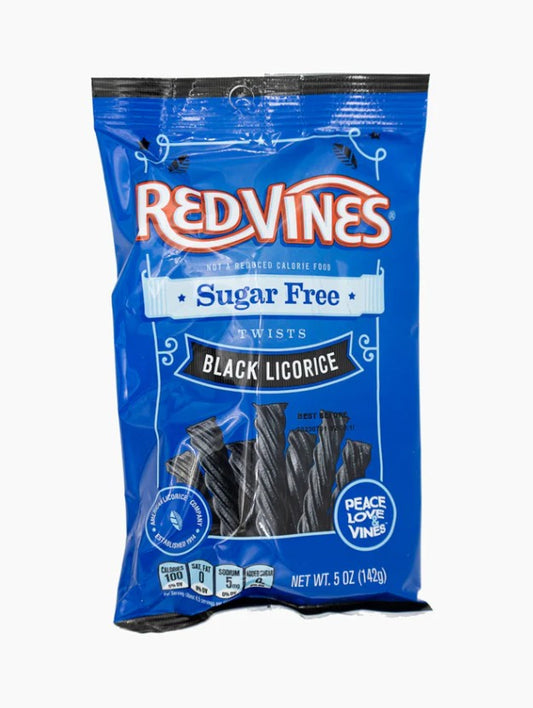 Redvines Black Licorice Sugar Free