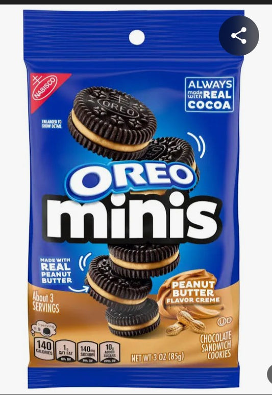 Oreo Minis Peanut Butter