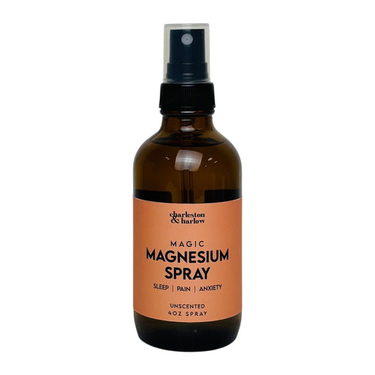 Charleston & Harlow - Magic Magnesium Spray - Unscented (Sleep, Anxiety & Pain Relief)