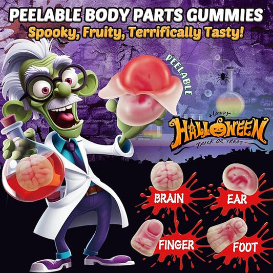 Amos Peelerz Gummy Body Parts (Rare)