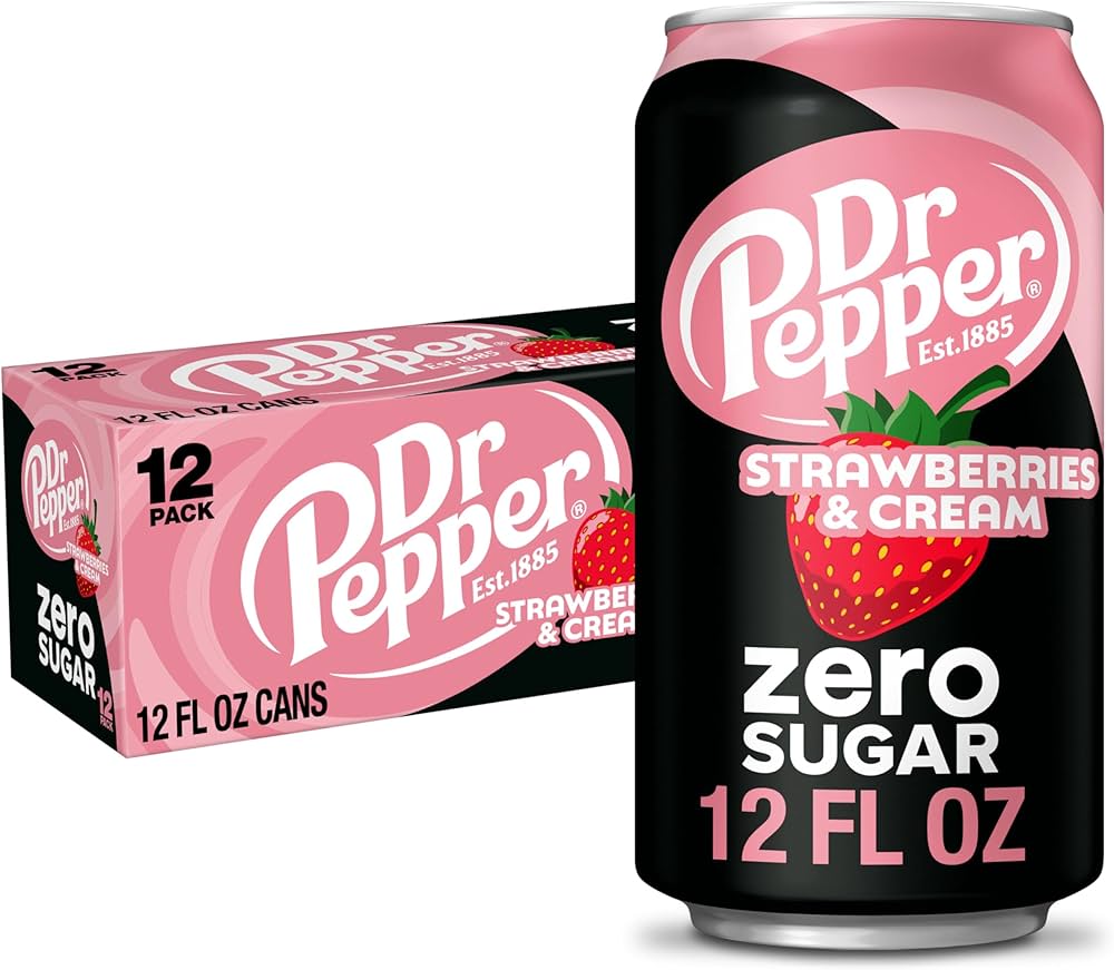Dr. Pepper Strawberries & Cream Zero
