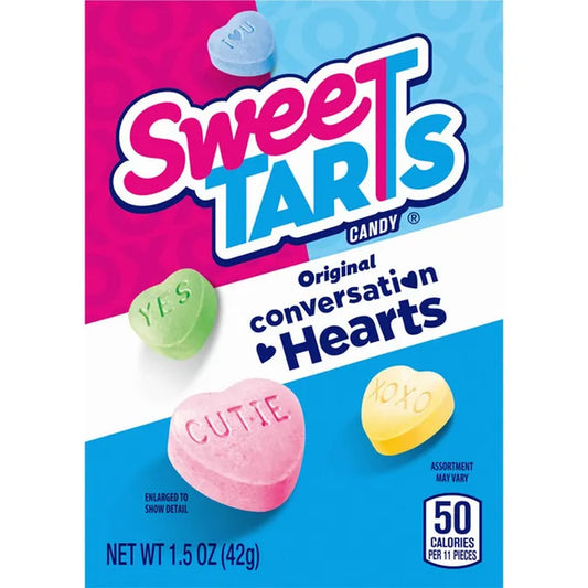 Sweet tarts Valentine Conversation Hearts