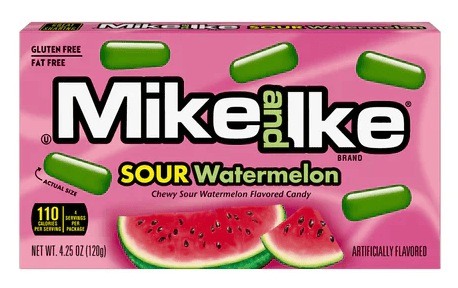 Mike & Ike Theatre Box - Sour Watermelon