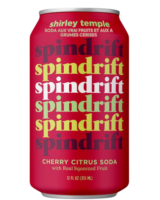Spindrift Shirley Temple Zero Sugar Soda