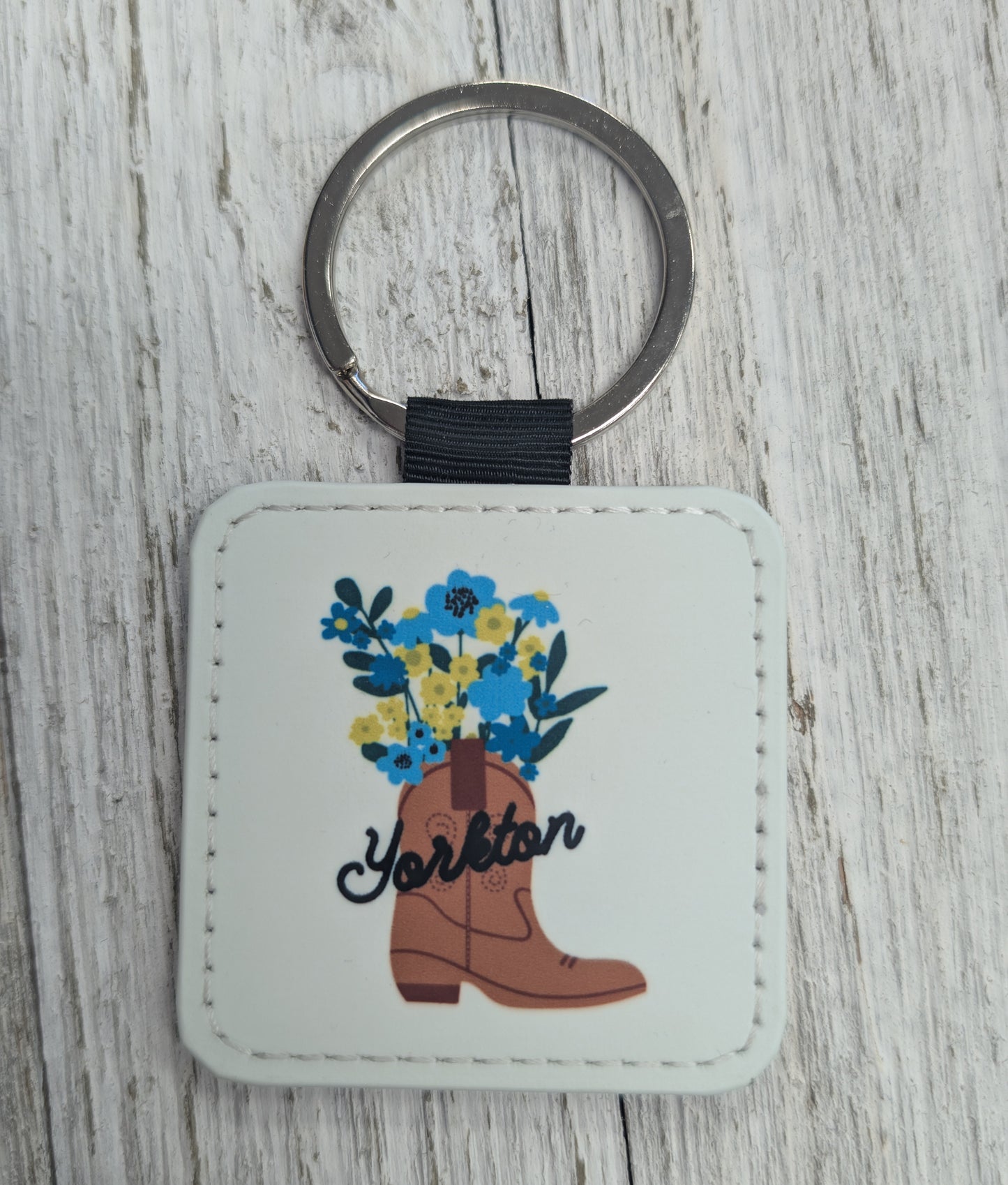 Yorkton Cowboy Boot Keychain