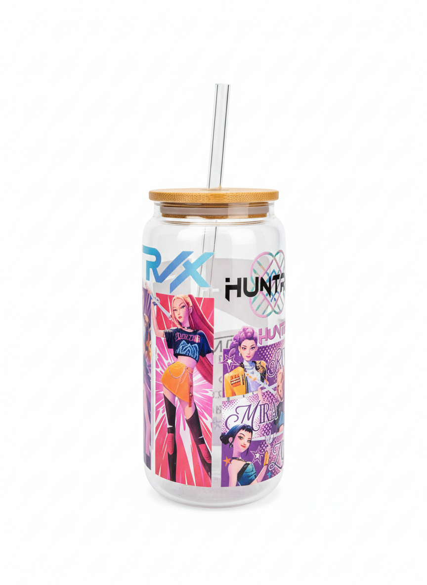 The Huntrix Vibe: How It’s Done Glass Tumbler