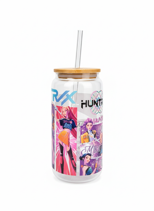 The Huntrix Vibe: How It’s Done Glass Tumbler