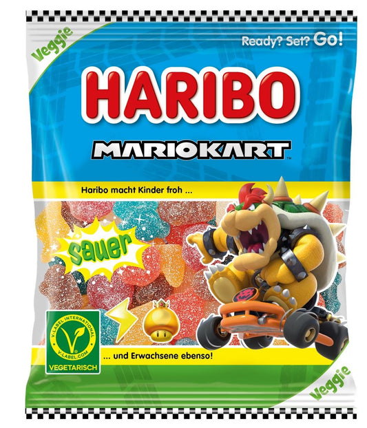 Haribo Mario Kart Gummies (Vegetarian)
