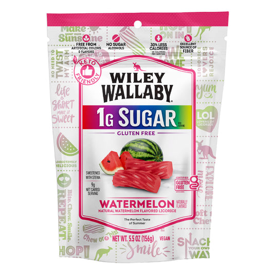 Wiley Wallaby Low Sugar Watermelon Licorice