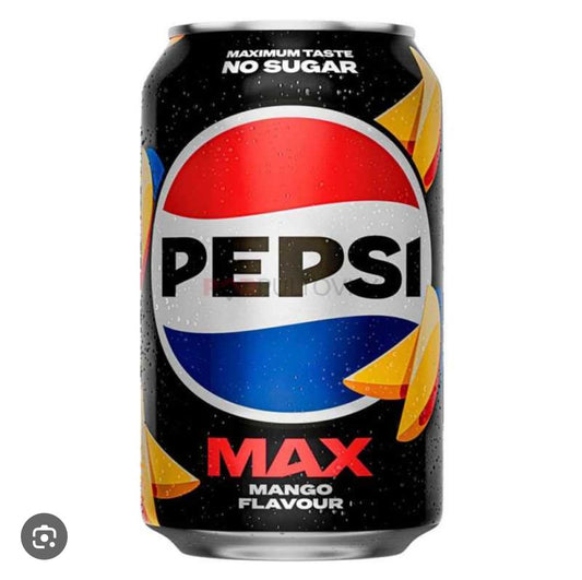 Pepsi Max Mango Zero
