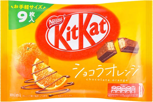 KitKat Chocolate Orange Mini Bars (Japan) 9pc