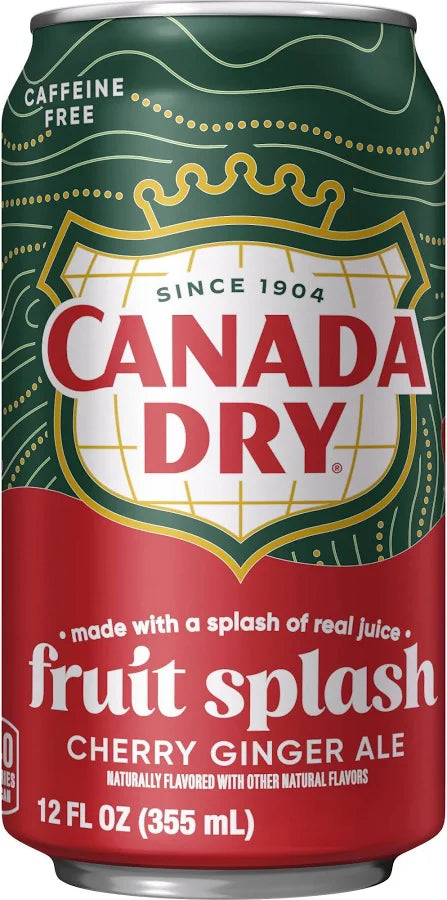 Canada Dry Fruit Splash Cherry 355ml
