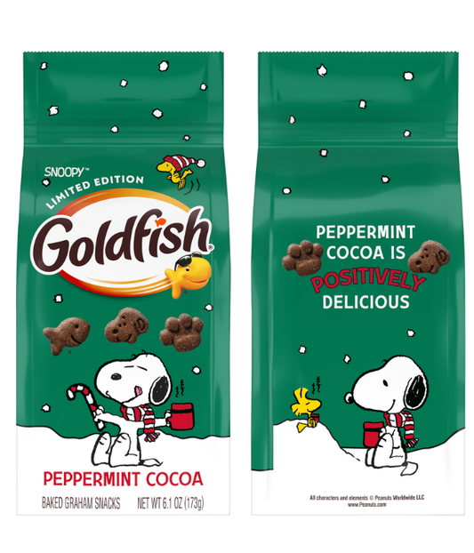 Goldfish Holiday Peppermint Mocha Graham Cookies