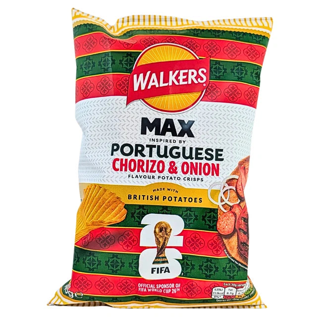 Walkers Portuguese Chorizo & Onion Chips (UK)