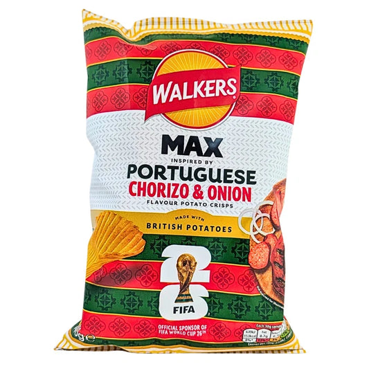 Walkers Portuguese Chorizo & Onion Chips (UK)