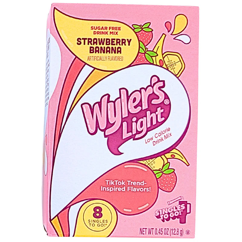 Wyler's Light Strawberry Banana Singles To Go